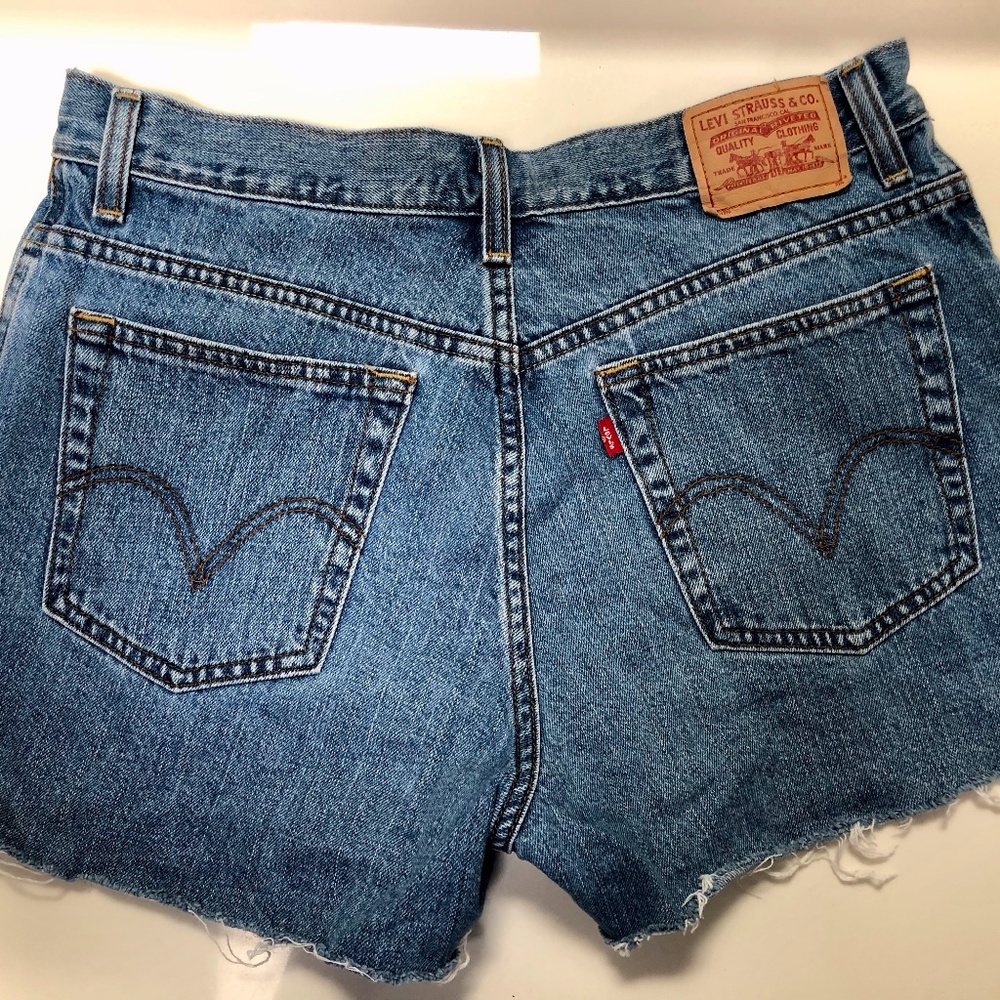 Vintage Levi's Jean Shorts Size 14